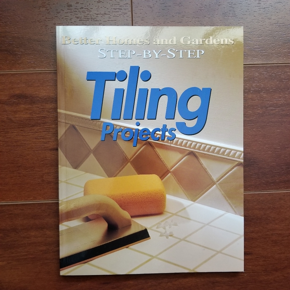Better Homes and Garden Tiling Projects diy home design softcover book